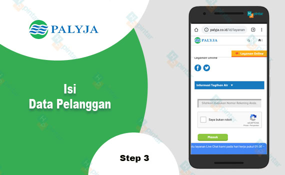 palyja online isi data pelanggan - Cek Tagihan Pdam Palyja Jakarta Online
