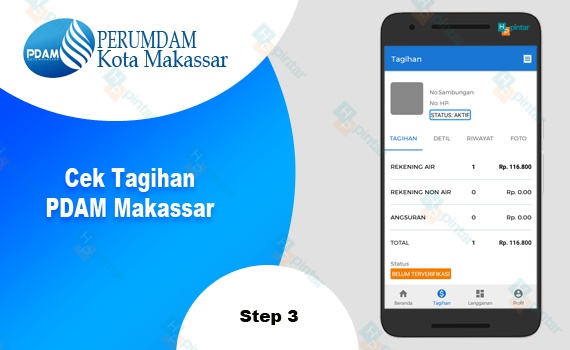 PDAM Kota Makassar - Cek Tagihan Air dan Bayar PDAM Makassar