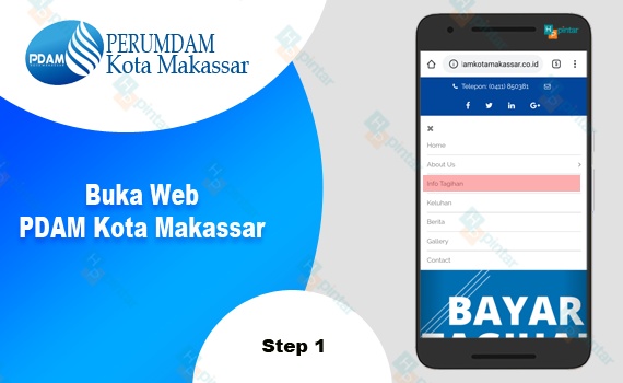 website resmi pdam makassar - Cek Tagihan Air Dan Bayar Pdam Kota Makassar