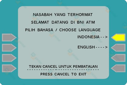 choose languange indonesia