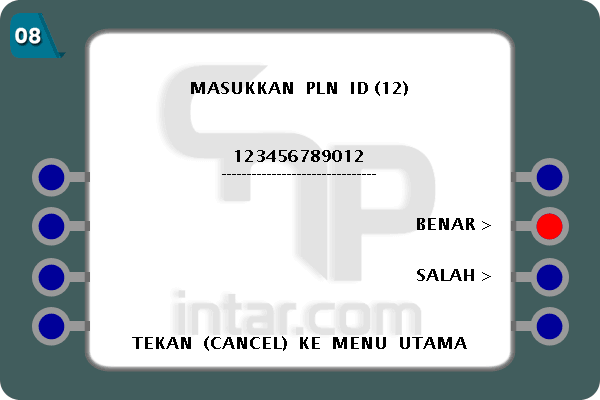 Masukkan-ID-Pelanggan-PLN-Prabayar-di-ATM-Mandiri
